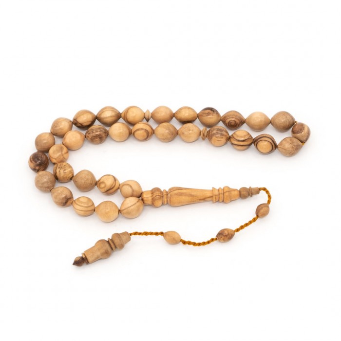 Olive Tree Prayer Beads - Round Shaped