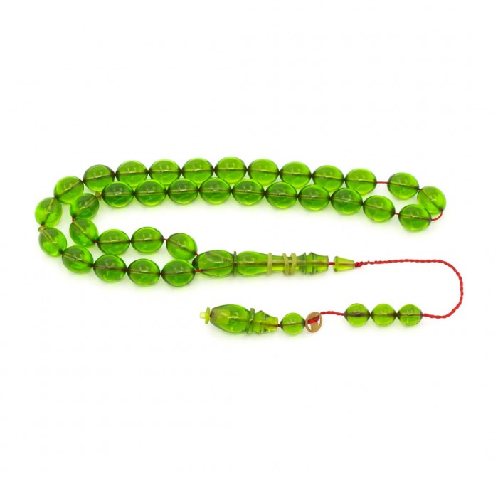 Enhance Your Meditation with Green Amber Prayer Beads