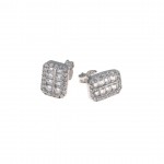 925 Sterling Silver Accessories Set Encrusted with Sparkling Zircon Stones