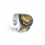 Exquisite Selcuk Eagle 925 Sterling Silver Ring with Black Zirconia – A Symbolic and Elegant Choice